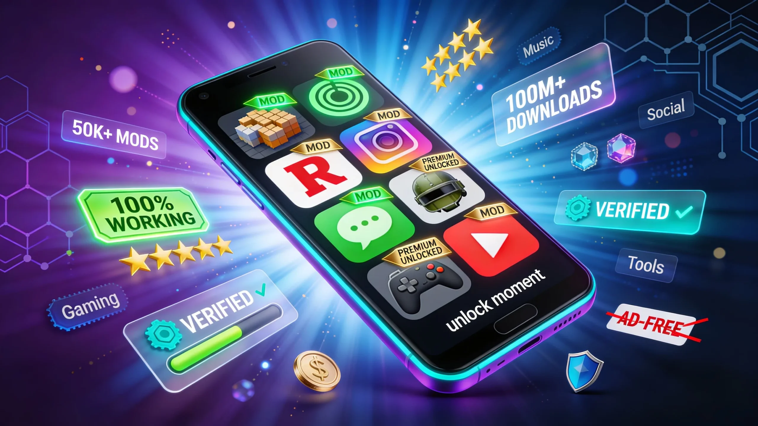 Top 25 Must‑Have Mods on HappyMod in 2026 (100% Working)